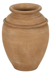 Vase Beige Ceramic 27 x 27 x 37 cm