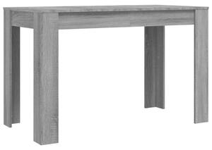Dining Table Grey Sonoma 120x60x76 cm Engineered Wood