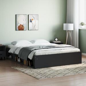 Bed Frame Black 140x200 cm