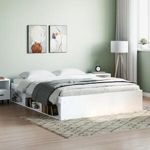 Bed Frame White 140x190 cm