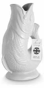 The Wade Fish Jug in White 0.6 Litre
