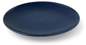 Dinner plate - Stoneware. 27 cm. - Dark Blue - Søstrene Grene