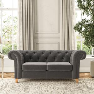 Pimlico Large 2 Seater Sofa House Velvet Charcoal