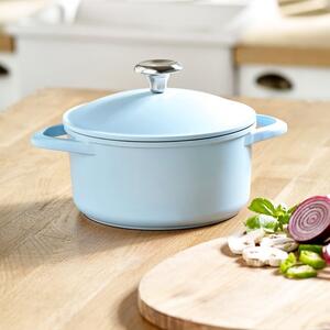 Cast Aluminium 20cm Casserole Blue