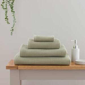 Organic Cotton Reversible Waffle Towel