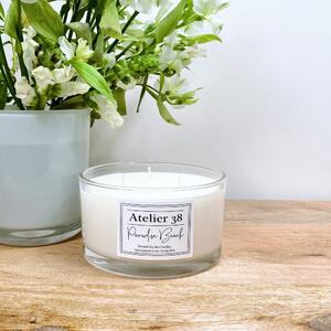 Atelier 38 Paradise Beach Largewick Candle Clear