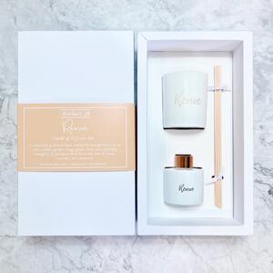 Atelier 38 Revive Spa Collection Candle and Diffuser Gift Set White