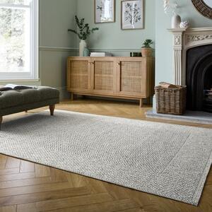 Herringbone Flatweave Monochrome Rug