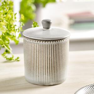 Ribbed Canister small