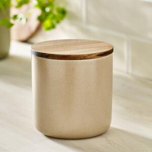 Stackable Small Storage Square Beige