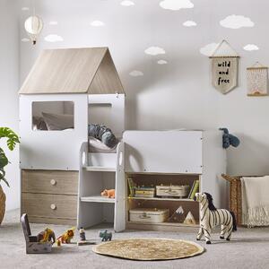 Orpheus Midsleeper Children's House Style Bed Brown