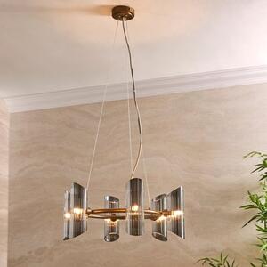 Marbella Art Deco 6 Light Adjustable Ceiling Light