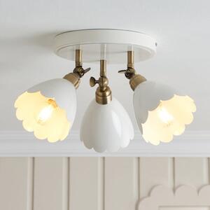 Remi Scalloped 3 Light Adjustable Spotlight