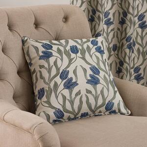 Tulip Jacquard Square Cushion