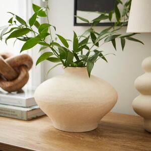 Curved Ceramic Vase