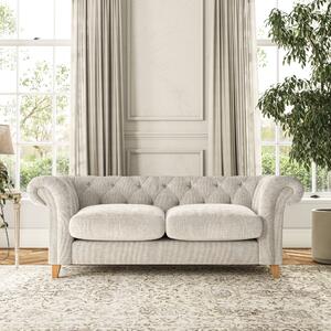 Pimlico 3 Seater Sofa Chunky Chenille White Sand