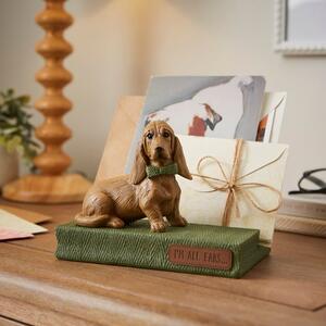 Humphrey Hound Dog Letter Rack