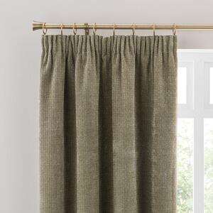 Alayna Chenille Pencil Pleat Curtains