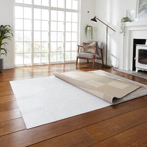 Fleece Antislip Underlay 240cm x 290cm Rug white