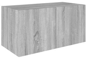 Wall Mounted Cabinet Grey Sonoma 80x39x40 cm Engineered Wood