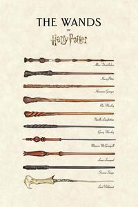 Art Poster Harry Potter™ - The Wands, (26.7 x 40 cm)