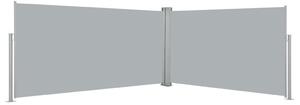 Retractable Side Awning 160x600 cm Grey