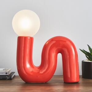 Elements Viggo Table Lamp Red
