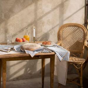 Piglet Oatmeal Linen Table Runner Size 45 x 200cm | 100% European Linen