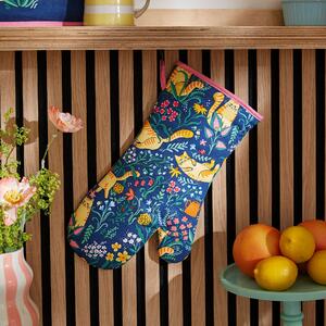 Ulster Weavers Marmalade Meadow Thermal Gauntlet Oven Glove Navy
