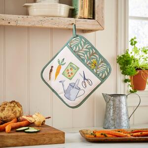 Ulster Weavers Time to Grow Thermal Pot Mitt Oven Glove Green
