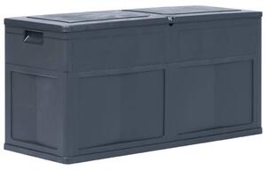 Garden Storage Box 320 L Black