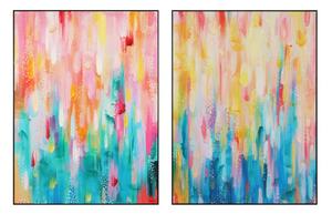 Painting Home ESPRIT Abstract Modern 90 x 3,5 x 120 cm (2 Units)