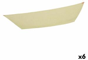 Shade Sail Aktive Cream 200 x 0,5 x 300 cm Rectangular (6 Units)