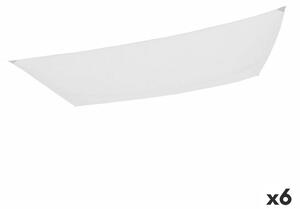 Shade Sail Aktive White 200 x 0,5 x 300 cm Rectangular (6 Units)