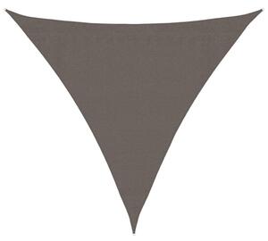 Sunshade Sail HDPE Triangular 3.6x3.6x3.6 m Anthracite