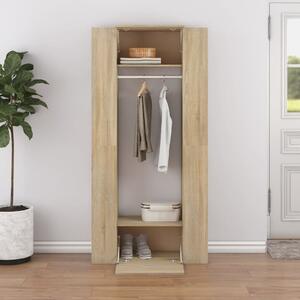 Hallway Cabinets 2 pcs Sonoma Oak Engineered Wood
