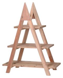 H&S Collection Plant Rack with 3 Levels 48x32x79 cm Wood