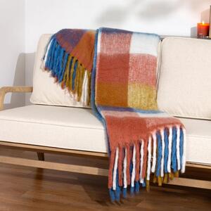 Alba Multicoloured Throw Blanket 130cm x 180cm