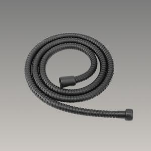 Showery® Black Universal Stainless Steel Shower Hose 1.5m, Black