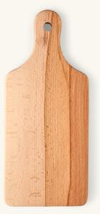 Cutting board - Beechwood. 26 x 11 cm. - Nature - Søstrene Grene