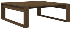 Coffee Table Brown Oak 100x100x35 cm Engineered Wood