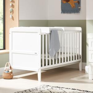 Tutti Bambini Rio Cot Bed with Cot Top Changer and Mattress White