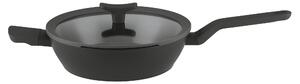 BergHOFF Forged Aluminium Saute Pan with Lid, 26cm Black