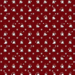 Arvidssons Textil Julian and Co. Christmas fabric Red