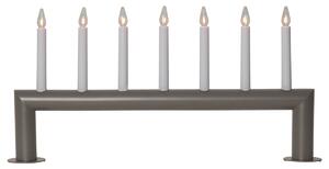 Star Trading Circum advent candle arch low 29 cm grey