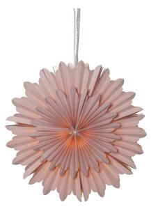 Star Trading Crystal advent star Ø50 cm Pink