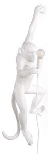 Monkey Hanging Outdoor wall light - / Outdoor - H 76.5 cm by Seletti White