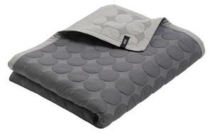 Mega Dot Plaid - / Quilted - 245 x 195 cm by Hay Grey