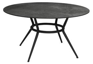 Cane-line Joy dining table round Dark grey-lava grey Ø144 cm