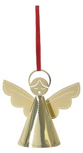 Pluto Design Singing angel Christmas tree bauble Gold